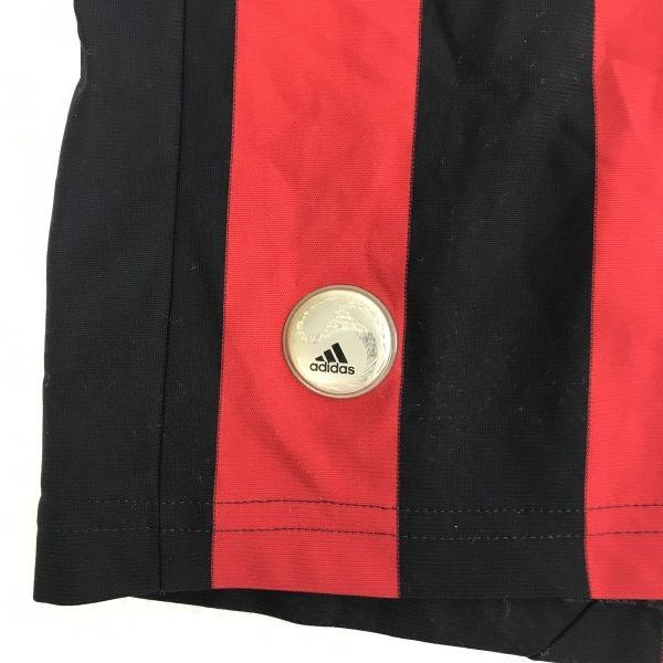 adidas AC Milan 2008-2010 Serie A Soccer Uniform Men’s XS-S Black Red(USED)