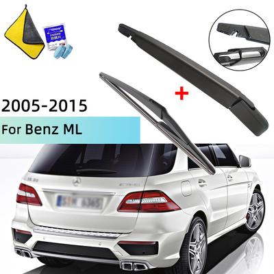 Convient Pour Benz ML 2005--2015 Balai d'essuie-glace arrière Bras d'essuie-glace Balais d'essuie-glace Pare-brise Accessoires de nettoyage