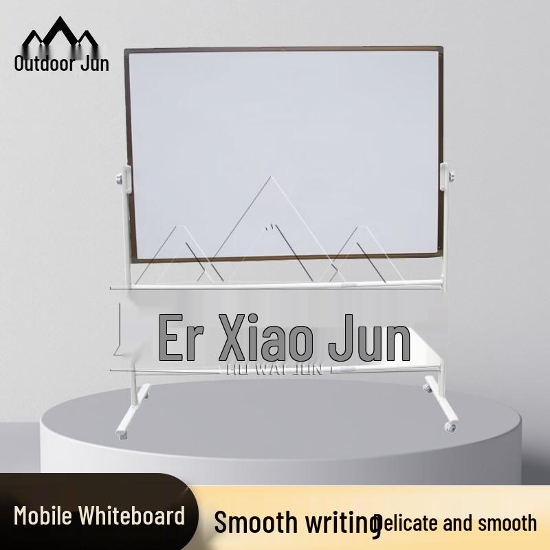 OUTDOOR GEEKER Mobile Double-Sided Magnetic Whiteboard with Stand