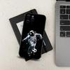 Space Astronaut Cartoon Phone Case For Apple iPhone 15,14,13,12,11,Pro,X,XS,Max,XR,Plus,Mini Soft Black Cover
