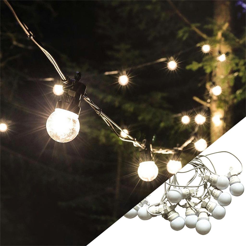 New Type Retro Bulb Light String Transparent Outdoor Decoration LED 50 Lamps, 13m