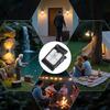 Clip On Solar Lights Outdoor Waterproof LEDs Motion Sensor Lights 3 Modes 3 Mounting Ways Solar Security Lighting for Fence