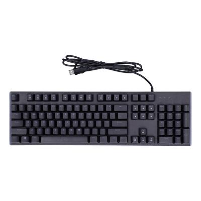 Wired Keyboard 104 Keys Both Sides Color Light Wired Backlight Mechanical Gaming Computer