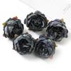 5/10Pcs Peony Artificial Flowers 4.5cm Silk Fake Flower for Home Room Decor Garden Wedding Decoration Bride DIY Wreath Accessory