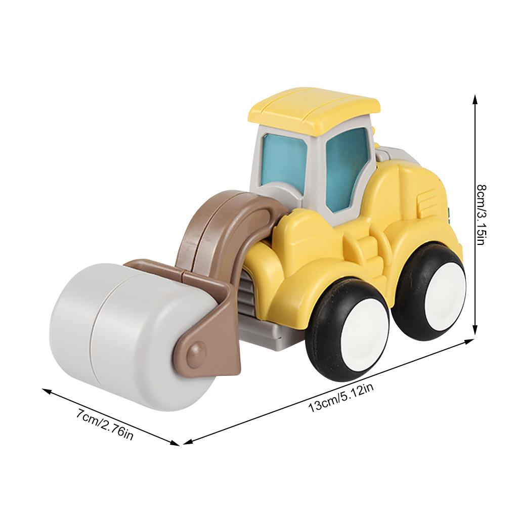 Engineering Vehicles Toy Friction Powered Cars Model Kindergarten Learning Educational Play Machine Boys Baby Gift Indoor