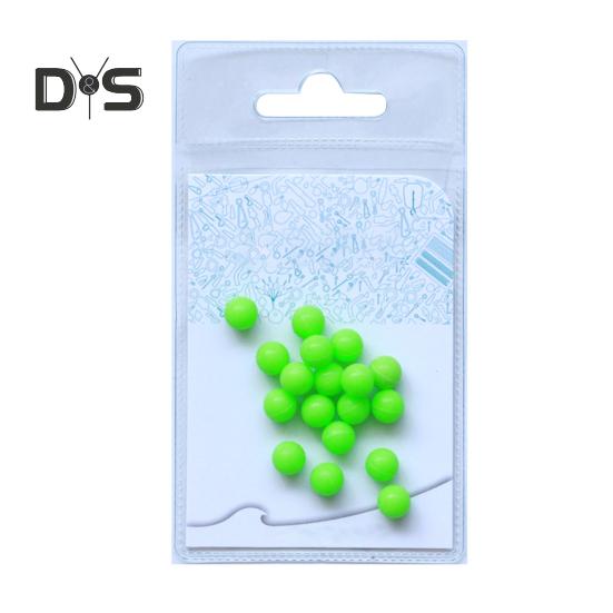 

20/25 шт. поддельные рыболовные приманки для рыбалки на открытом воздухе, легкая установка, светящиеся бобы, силиконовые бусины, рыболовная приманка, легко переносимые рыболовные снасти D