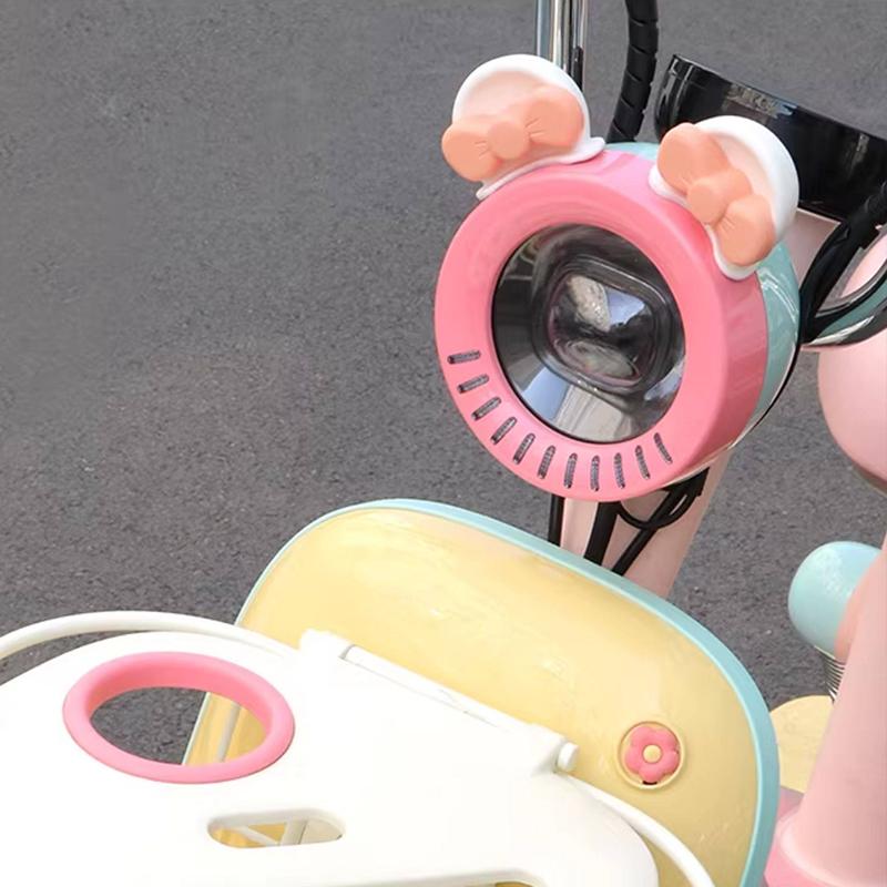 Electric Vehicle Stickers Motorcycle Helmet Decorative Stickers Cat Ear And Bear Ear Accessories Cute Accessories