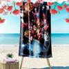 Fantasy Warriors Unite Beach Towel Beach Towel for Vacation Photos Portable for Travel Absorbent Bath Towel Outdoor Pool Towel Swim Beach