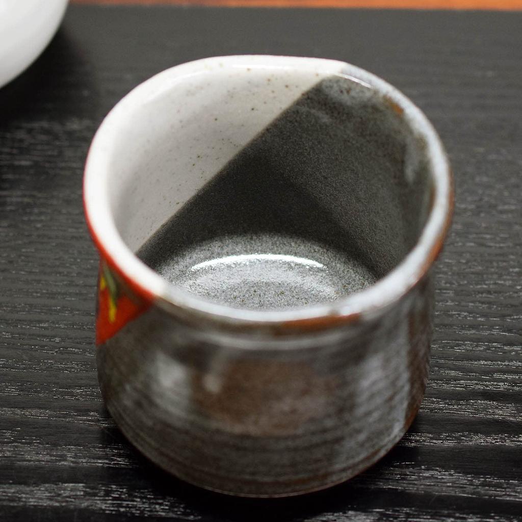 Waza No Kura Stylish Kutani Ware Teacup by Mokubei Large Teacup Ceramic Brand Japanese Tableware Made In Japan Birthday Present 60th 70th 77th 80th 88