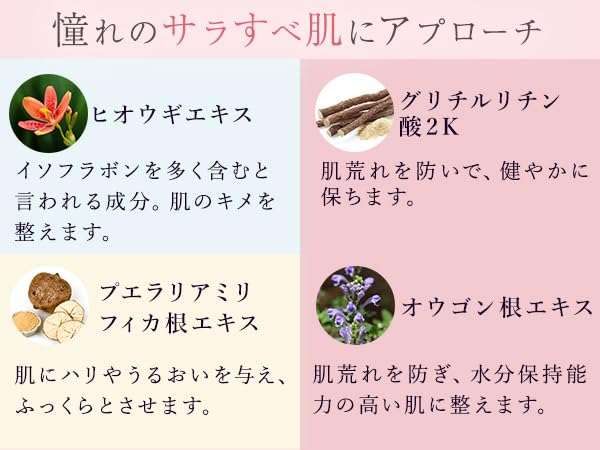 Love Cosmetics Pueraria Herbal Gel 250g Moisturizing Dry Skin Made In (Bust Japan)