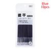 10Pcs High Quality St Tip Neutral Pens Refill Quick-Dry Neutral Pens Refill Stationery Set Pressing Ballpoint Pen Refill
