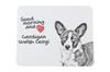 Cardigan Welsh Corgi - Mouse Pad with Print, Personalized Dog-themed Mouse Pad, Unique Gadget for an Office Worker by Art-Dog Brand