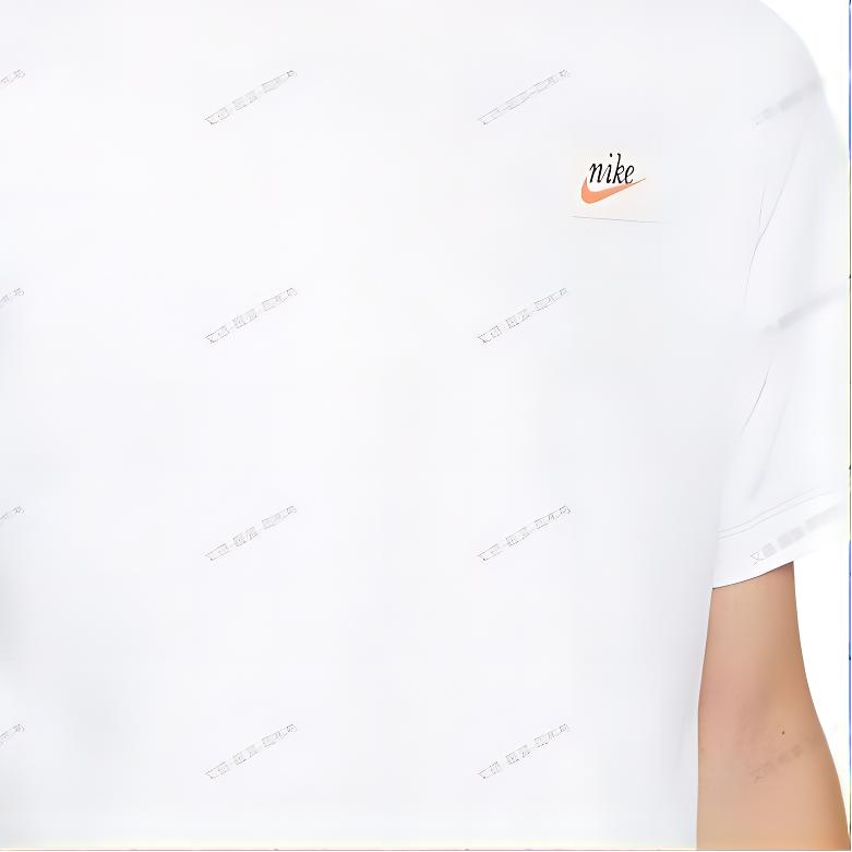 New Nike T Shirts Men's White DV2655-100