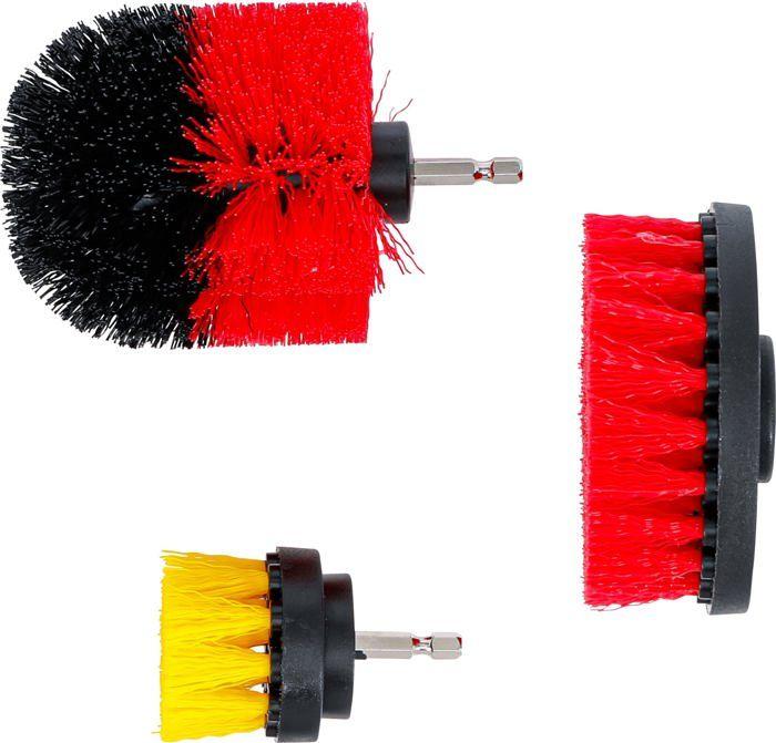 Bgs do it yourself - 50913 - BGS Diy - Jeu de brosses - pour perceuses - 3 pièces