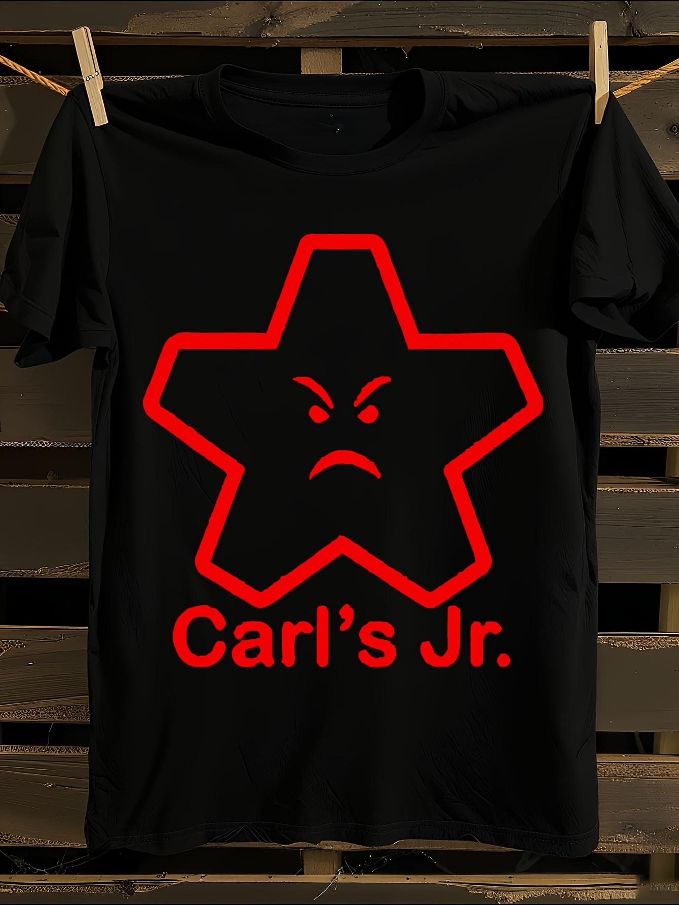 Funny Carl s Jr. Idiocracy Logo T-shirt M