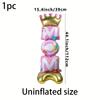 1pcs, Mother's Day Aluminum Foil Balloon, Standups MOM Balloon, Mother's Day Room Cloth Yard Atmosphere Decoration Balloon