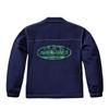 Timberland Lapel Single-Breasted Casual Jacket Unisex Jacket Navy-Blue Canvas A4147-EJ3
