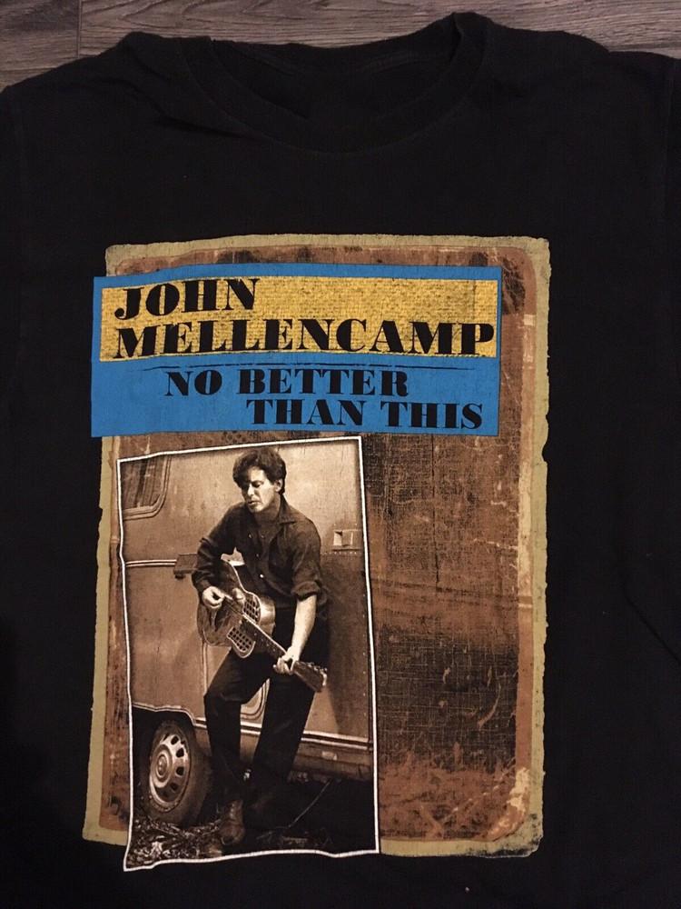 John Mellencamp Concert TShirt Men’s Women’s Cougar Vintage NA498 Unisex T-Shirt L