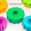 Baby Spinning Stacking Toys Sensory Toys for Toddlers Rainbow Ring Spin Montessori Toys for Girl Boy Christmas Birthday Gifts