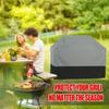 BBQ Kryt grilu BBQ Prachotěsný a vodotěsný Kryt grilu na dřevěné uhlí Venkovní kryt na gril odolný proti dešti