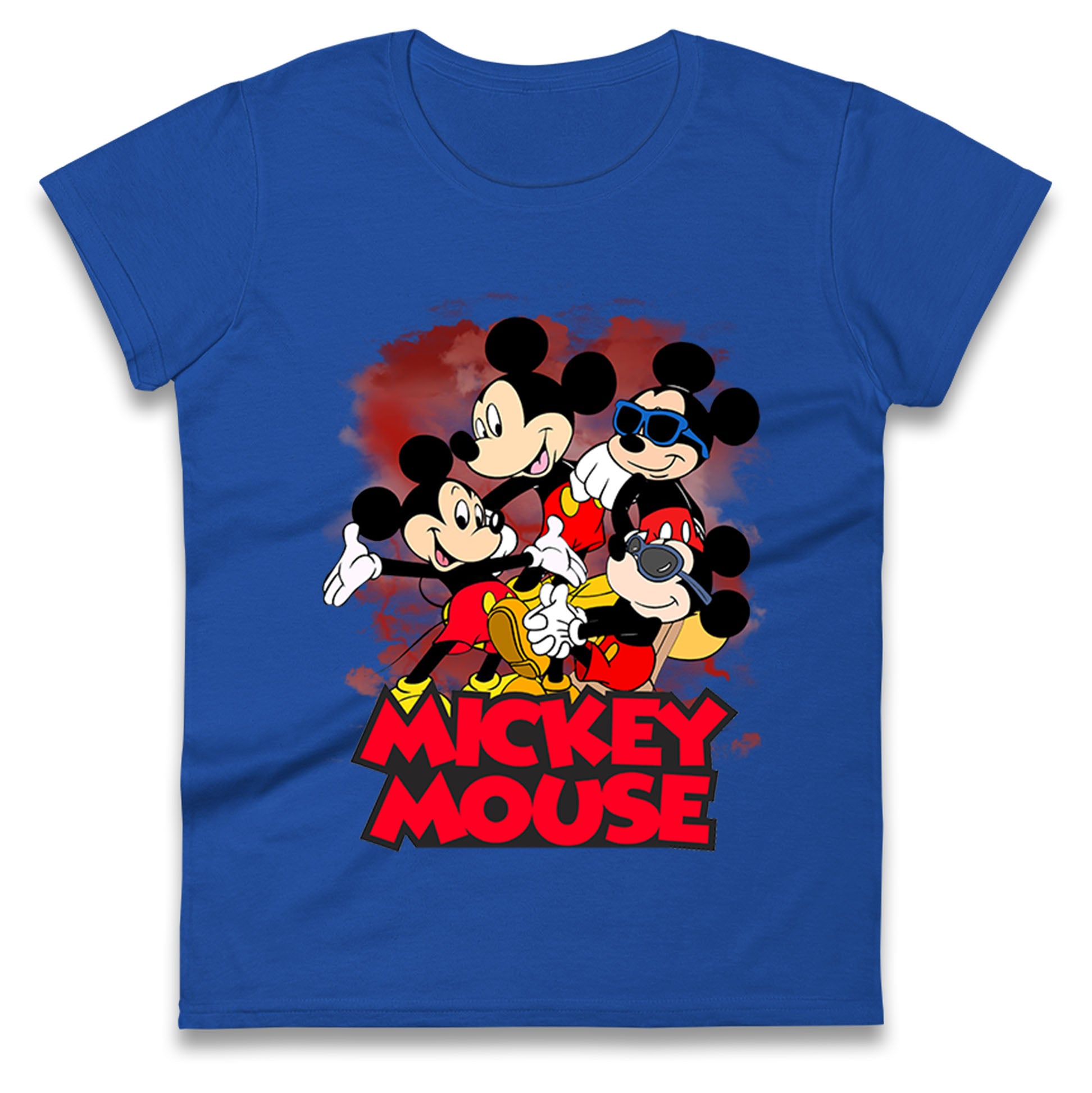 Mickey Mouse Bootleg Womens T Shirt Mens Tops Tees Unisex M
