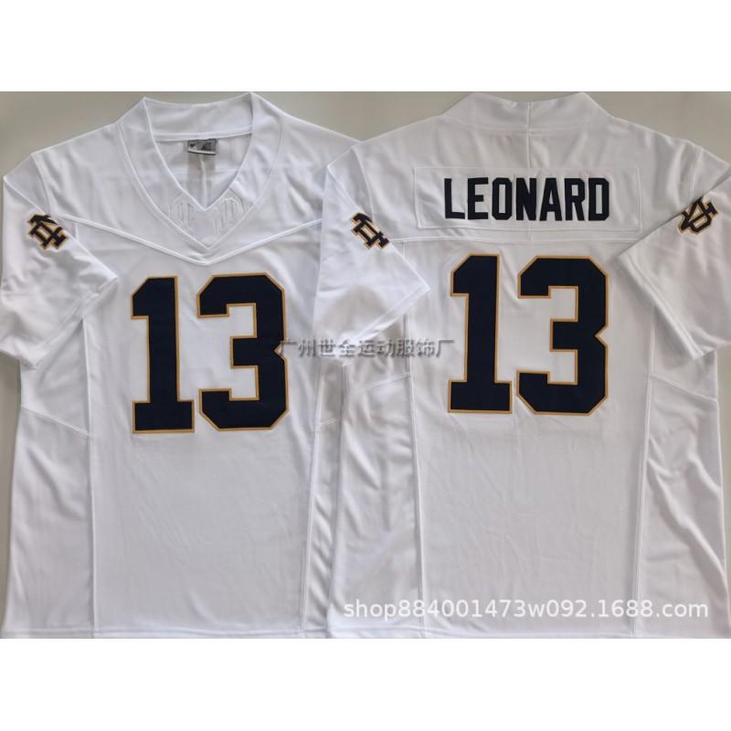 Mens Rugby Jersey Custom Embroidered Team Uniform Leonard Love 4 13 College Style Training Shirt Cotton Blend