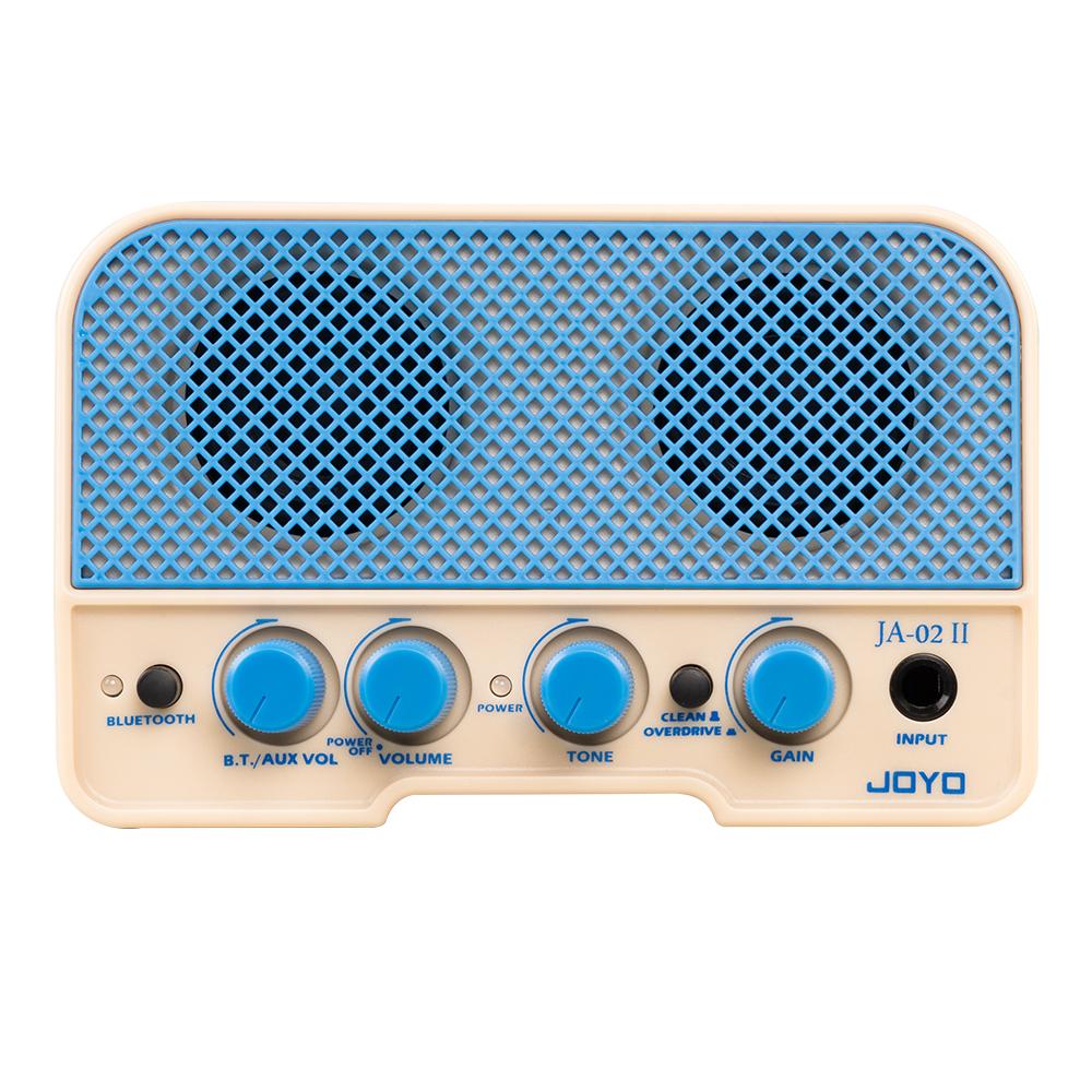

JOYO JA-02 II Mini Guitar Amplifier Speaker 5W Portable Bluetooth Electric Guitar Amp Speaker Built-in Rechargeable Battery синий
