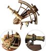 Antique Brass Working Marine Sextant Collectible Vintage Nautical Ship Astrolabe