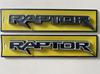 TMON9 Ranger Raptor Letters Fit for Ford Ranger Raptor Tailgate Badge Raptor Type Model Rear Gate Badge 3D Badge Modified