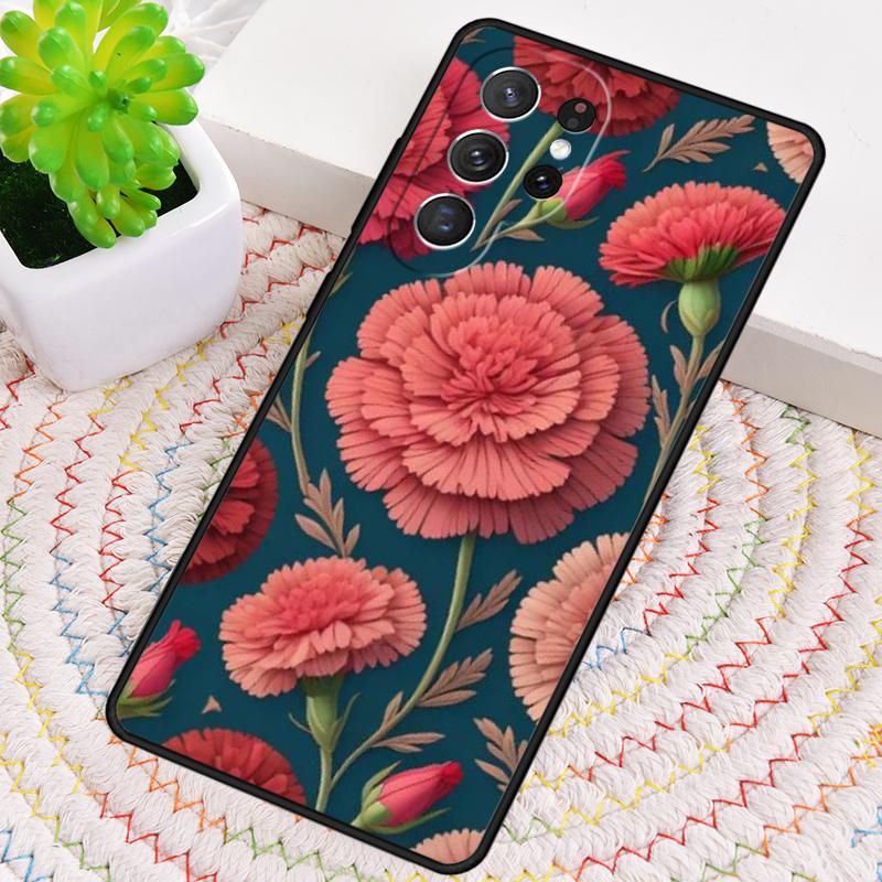 Chrysanthemum Phone Case for Samsung Galaxy note 10 pro S26 Ultra S23 S24 FE S25 S21 S22 PLUS shockproof Cove