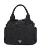 ANNA SUI Annie Boston Bag, Women's, Shoulder Bag, Stylish, Large Capacity, Lightweight, Perfect for Commuting, 317601, Black
