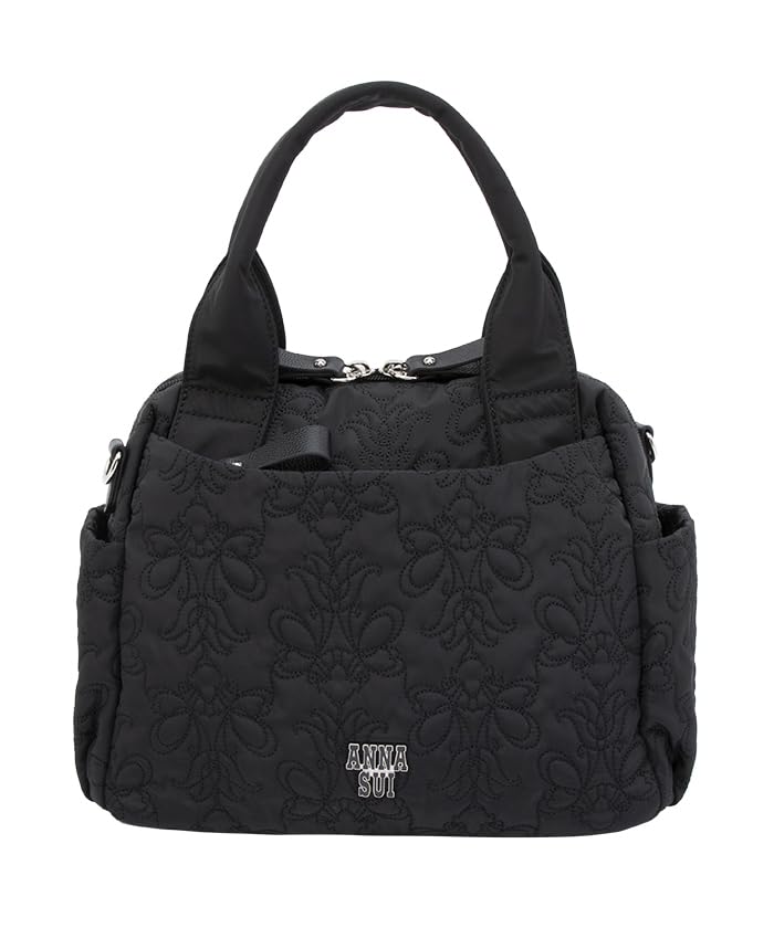 Сумка ANNA SUI Annie Boston Bag, Женская, Сумка через плечо, Стильная, Большой вместимости, Легкая, Идеально подходит для ежедневных поездок, 317601, Черный