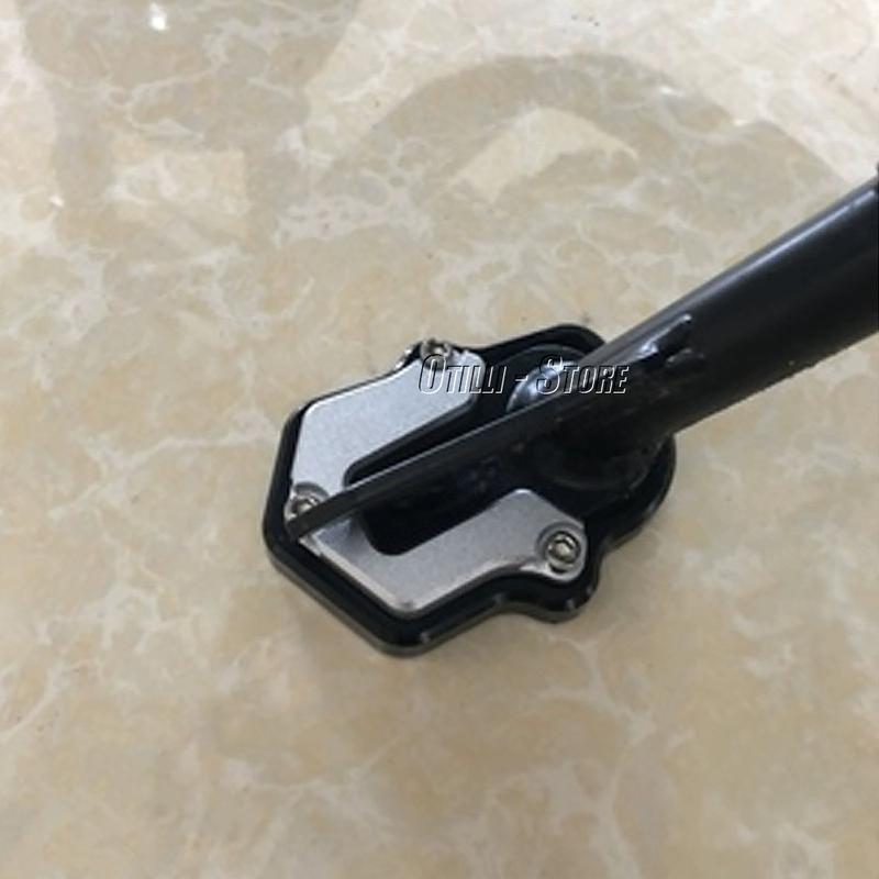 New Motorcycle Kickstand Side Stand Extension Foot Pad Support Fit For BMW F900R F900XR F 900 R F900 XR 2020 2021 2022 2023 2024