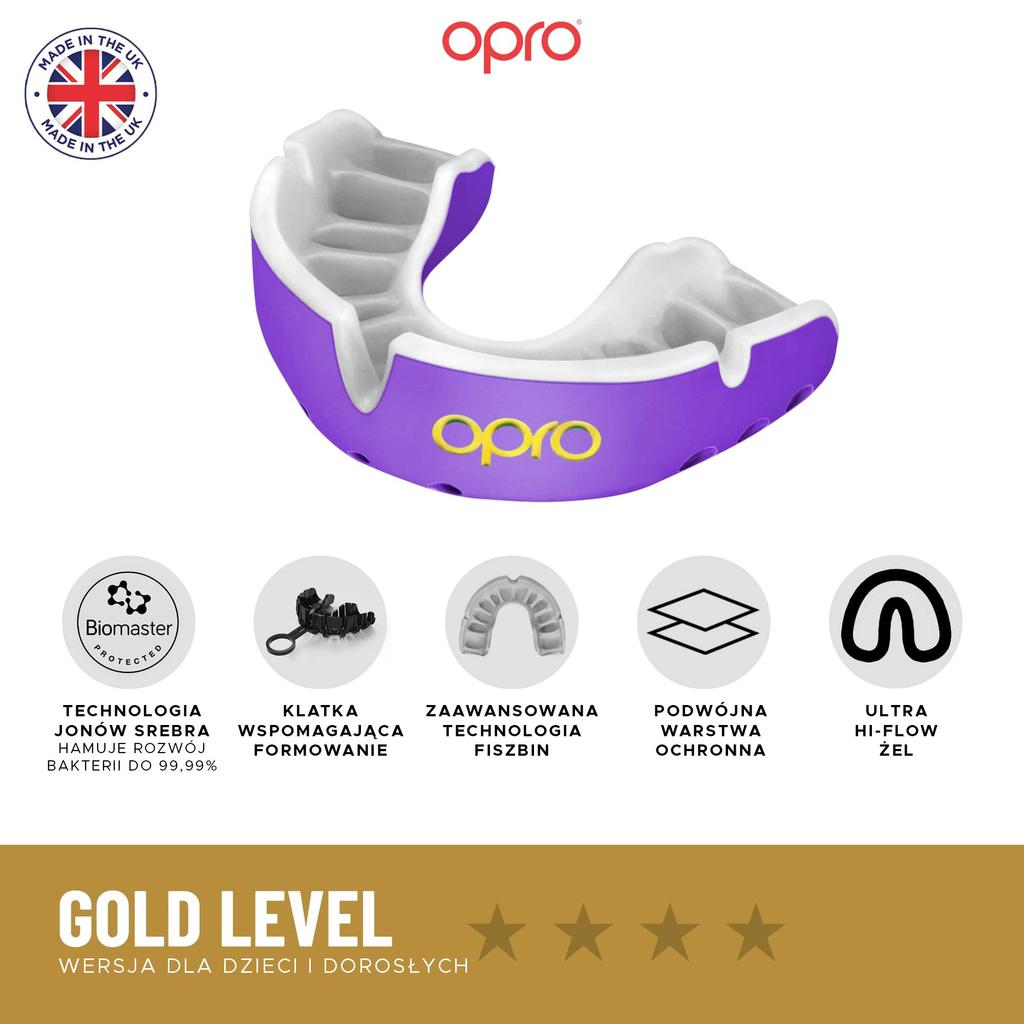 Opro UFC Gold GEN2 Mouthguard Black/Gold