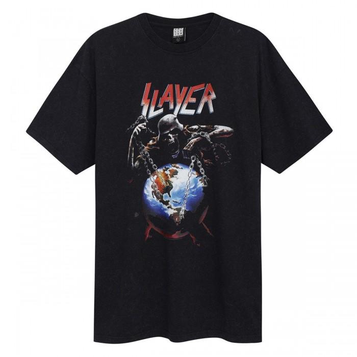 Amplified Camiseta Adulto Unissex Intourvention Slayer XXL carvão