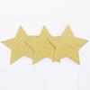 MOWO Star Paper Garland Circle Hanging Decor 3'' in Diameter 10ft (Gold Glitter, 2pc)