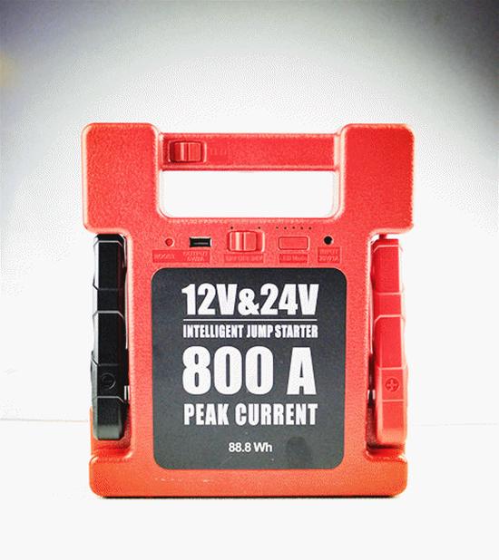 Universal 12V/24V High-Power Car Jump Starter & Emergency Power Supply