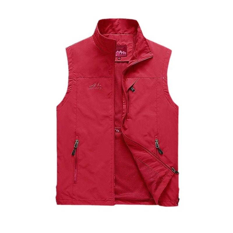 Neues LOGO Herren Slim Frühling Outdoor Weste Jacke zum Angeln & Fotografieren (7882)