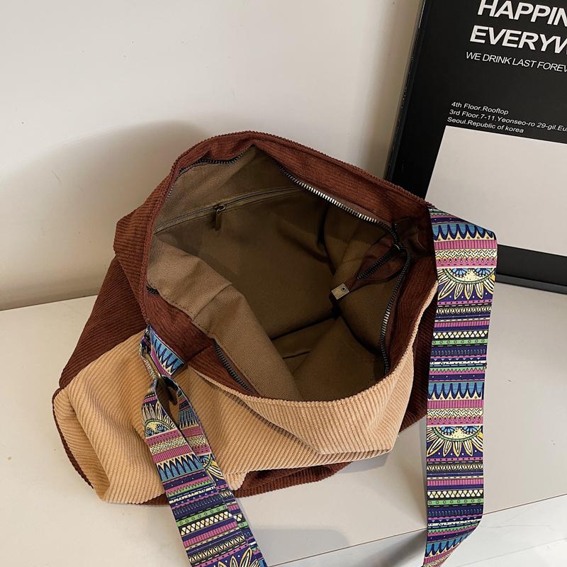 Large Capacity Shoulder Bag Women's Commuter Tote Bag Crossbody Bag