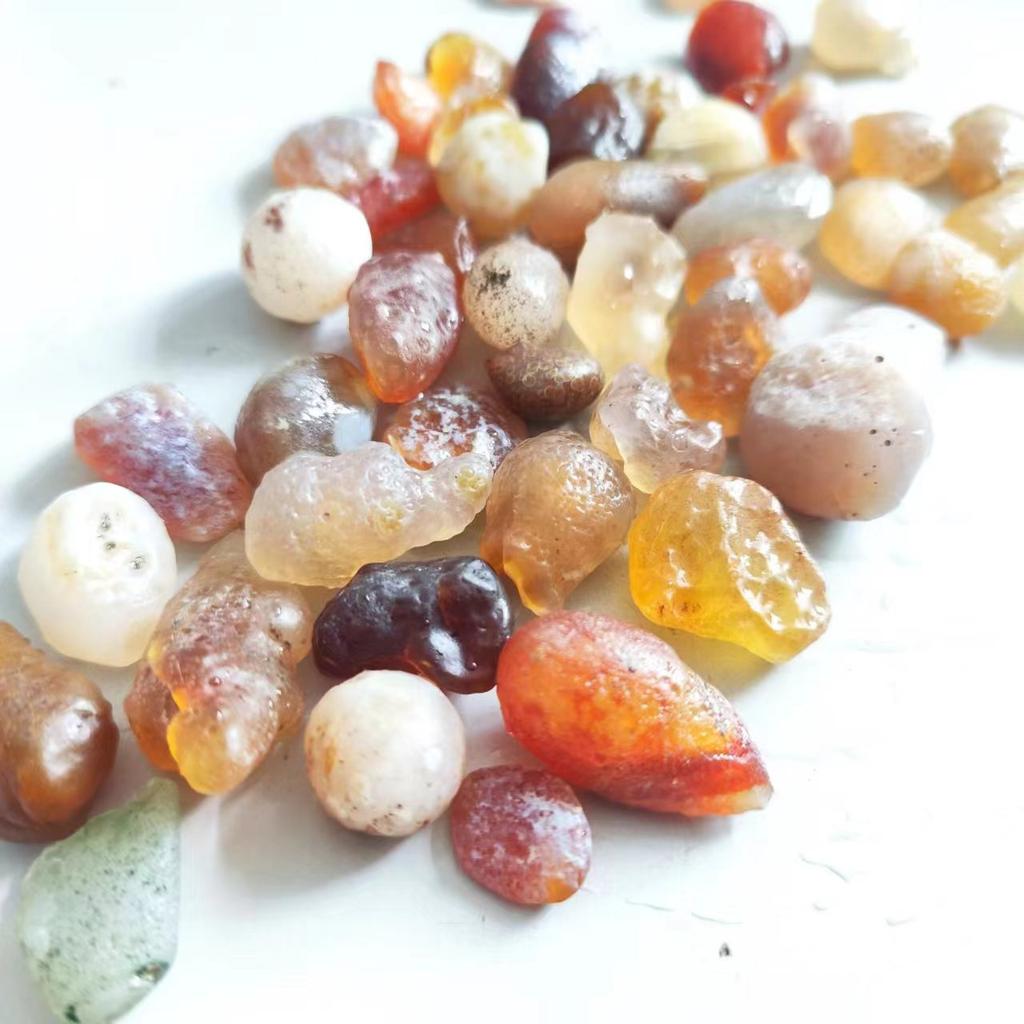 Natural Gobi Agate Beads Stone Beautiful Mineral Home Decoration Stone Energy Crystal Healing for Jewelry Making Bracelet