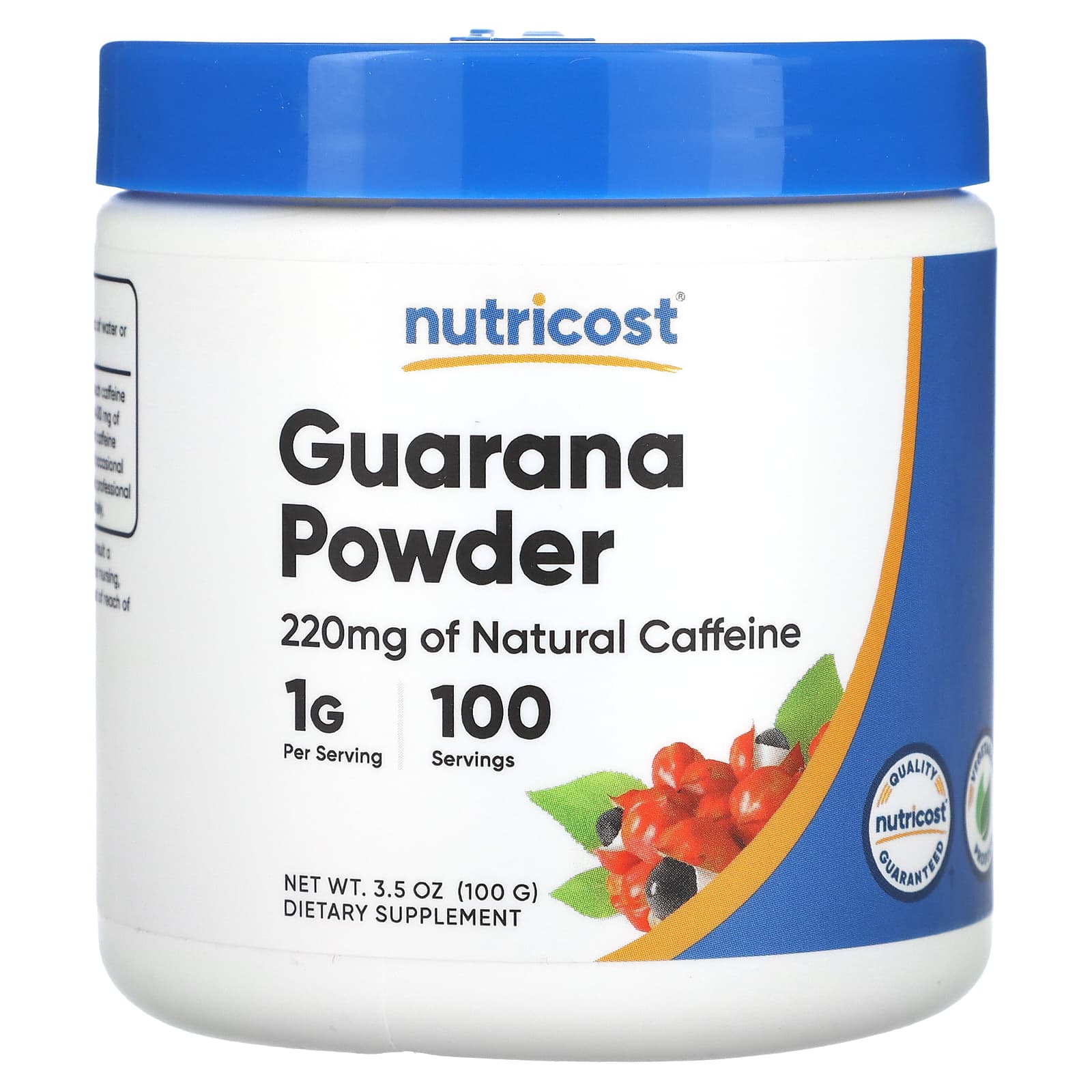 

Guarana Powder, 100G(3.5Oz)