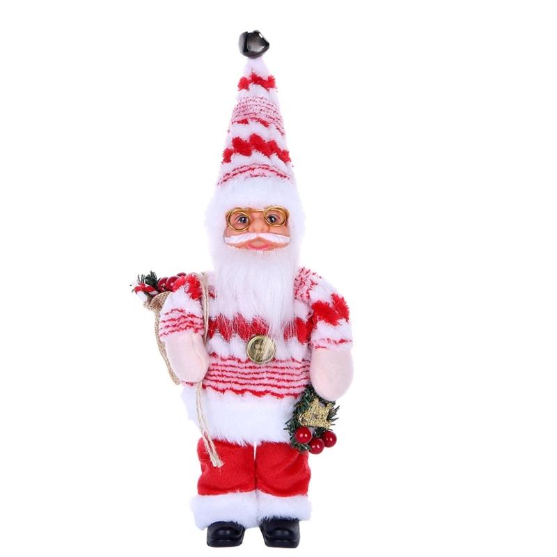

Santa Claus Doll Ornaments Standing Santa Claus Ornaments Children Toy Gifts