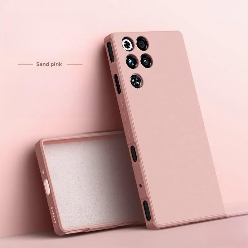 Pour ZTE Nubia Red Magic 11S Pro+/11S Pro/11 Pro+/11 Pro Coque Luxe Ultra-fine Silicone Liquide Anti-Chute Anti-Choc Housse Funda