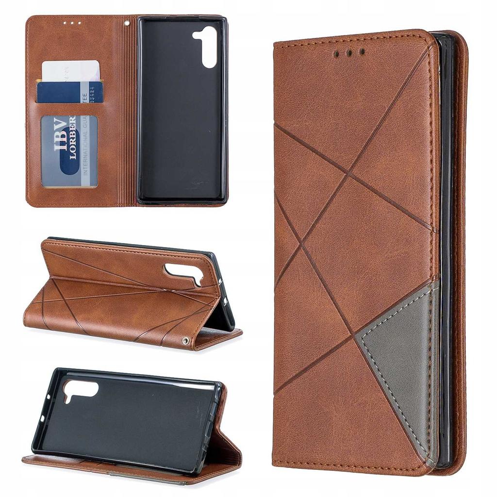 Zaps Origami Galaxy Note 10 Brown