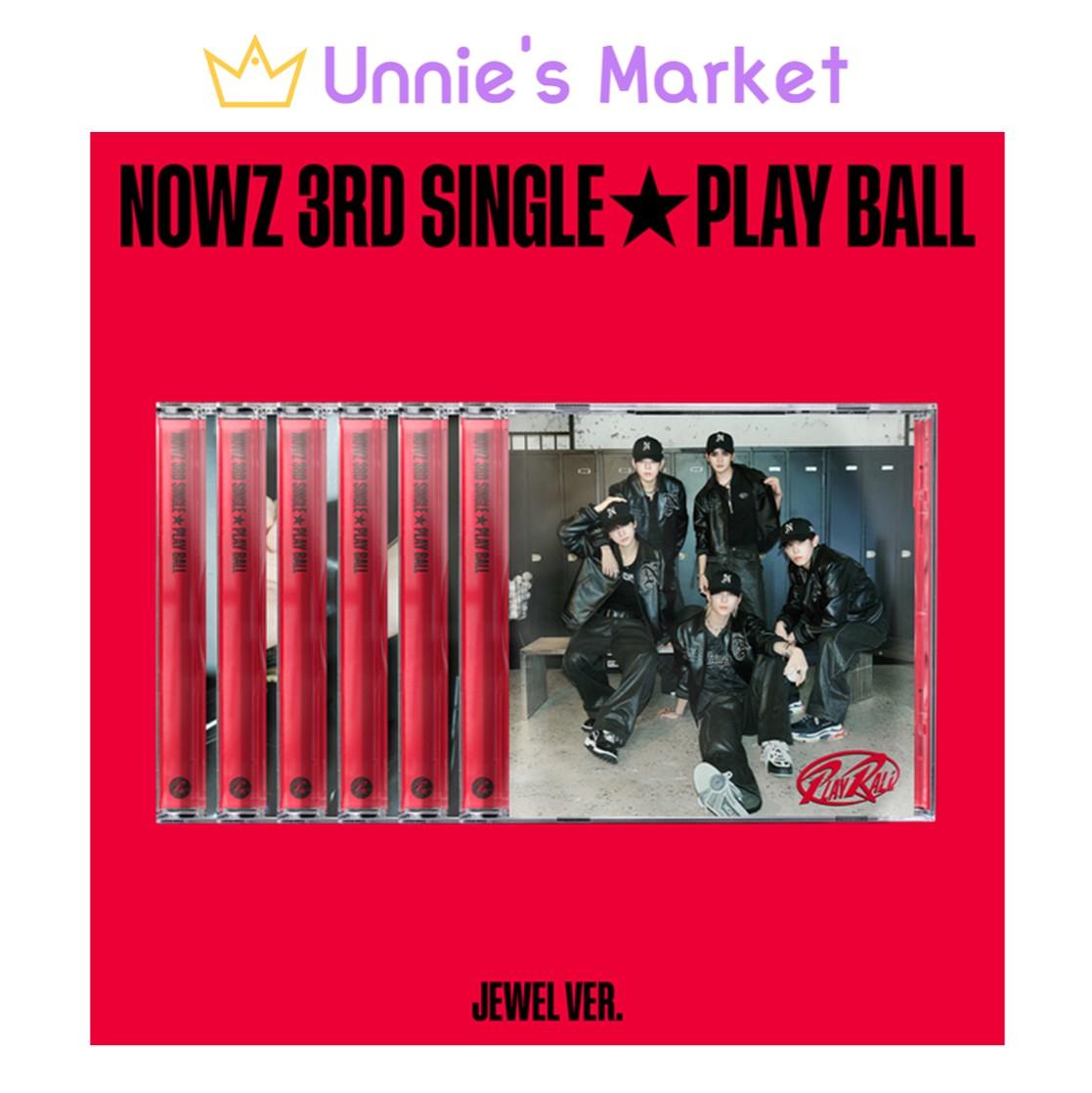 

NOWZ [Играй в мяч] 3-й сингл-альбом (ДРАГОЦЕННОСТЬ ВЕР.) + Бесплатный подарок RANDOM 1EA_NO POSTER