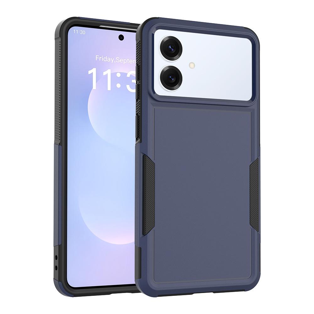 Für Samsung S26 Edge Zwei-in-Eins Handyhülle Tpu Doppelschicht Pc Sturzsicher Matt S25fe Handyhülle