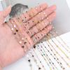 20Meters/Roll 1M No Fade Stainless Steel Chain Multi Sizes Basic Chains for Jewelry Making DIY Bracelet Necklace Chain Wholesale