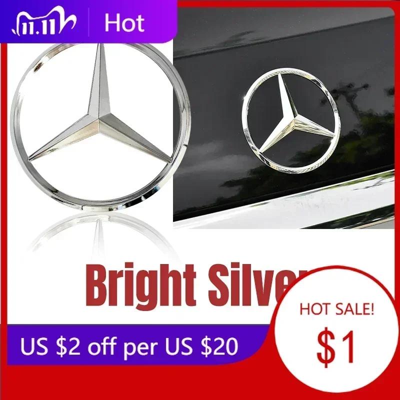 Autoaufkleber Für Mercedes Benz Für Mercedes Benz C177 CLA Baujahr 14-19 3D ABS Silber/Schwarz Auto Heck Kofferraum Emblem Abzeichen Aufkleber