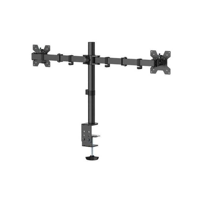 Support De Table - AISENS - DT32TSR-279 - Rotatif Et Inclinable - 3 Pivots - 2 Accoudoirs - Noir