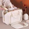 Storage Cosmetic Container Handle Travel Wash Pouch Fashion Makeup Bag  Trips